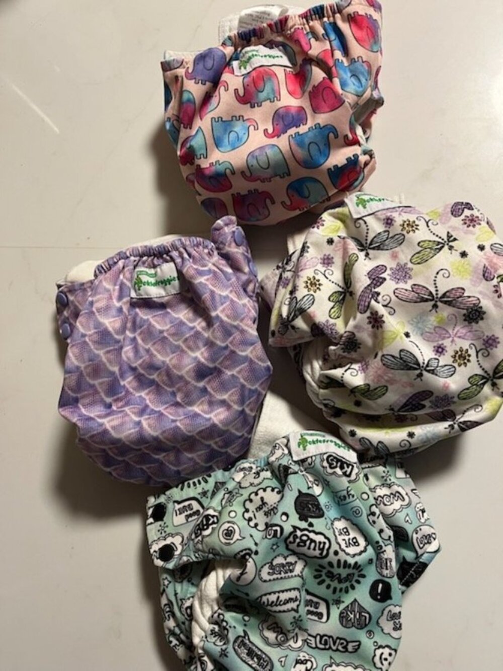 All in One cloth diapers bundle